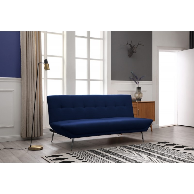 LL Astrid Navy Blue 3-Seater Sofa Bed